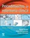 PROCEDIMIENTOS DE ENFERMERIA CLINICA (6º EDI. )