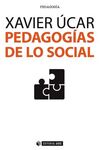 PEDAGOGÍAS DE LO SOCIAL