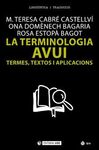 LA TERMINOLOGIA AVUI