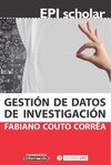 GESTIÓN DE DATOS DE INVESTIGACIÓN 2016