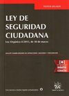 LEY SEGURIDAD CIUDADANA