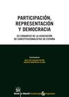 PARTICIPACIÓN, REPRESENTACIÓN Y DEMOCRACIA. XII CONGRESO DE LA ASOCIACIÓN DE CONSTITUCIONALISMO