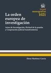 LA ORDEN EUROPEA DE INVESTIGACIÓN