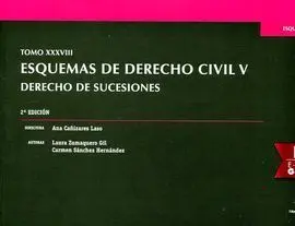Esquemas de Derecho Civil V. Derecho de Sucesiones. (Tomo Xxxviii)