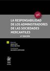 LA RESPONSABILIDAD DE LOS ADMINISTRADORES DE LAS SOCIEDADES MERCANTILES