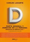 PRINCIPIOS DE DERECHO CIVIL TOMO I: PARTE GENERAL Y DERECHO DE LA PERSONA