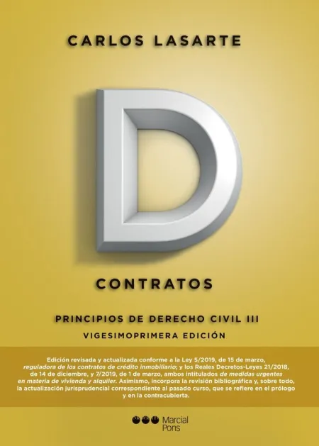 Principios de Derecho Civil, Iii Contratos 2019