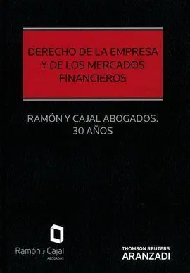 Derecho de la Empresa y de los Mercados Financieros