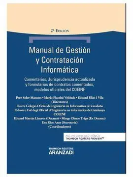 Manual de Gestión y Contratación Informática (2ª Ed,)