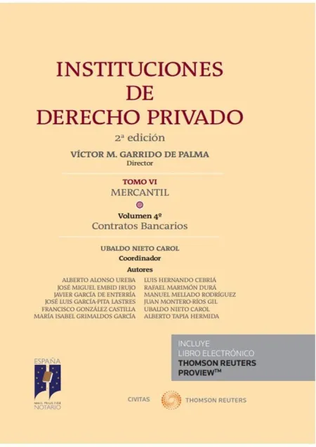 Instituciones de Derecho Privado. Tomo Vi Mercantil. Volumen 4º