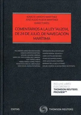 Comentarios a la Ley 14/2014, de 24 de Julio, de Navegación Marítima