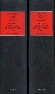 Tratado de Derecho de Sucesiones Tomo I y Ii