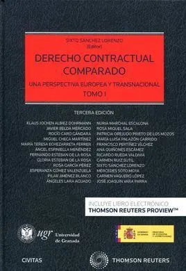 Derecho Contractual Comparado. Una Perspectiva Europea y Transnacional. 2 Tomos