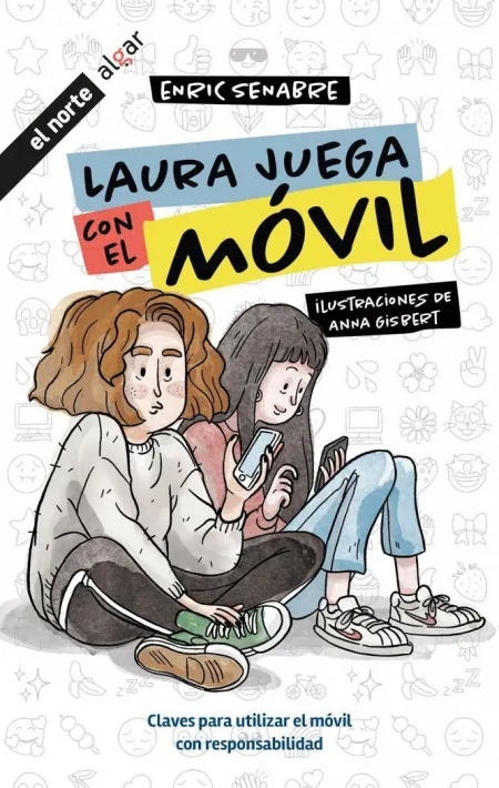 Laura Juega con el Movil