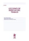 LECCIONES DE DERECHO DEL TRABAJO (9ª ED. 2016)