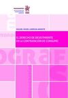 EL DERECHO DE DESESTIMIENTO EN LA CONTRATACION DE CONSUMO