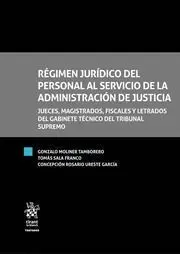 Régimen Jurídico del Personal Al Servicio de la Administración de Justicia
