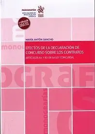 Efectos de la Declaracion de Concurso Sobre los Contratos