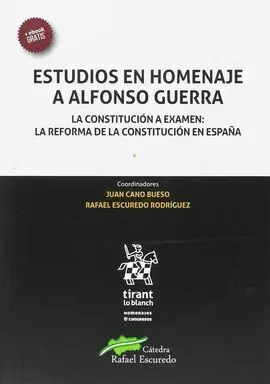 Estudios en Homenaje a Alfonso Guerra