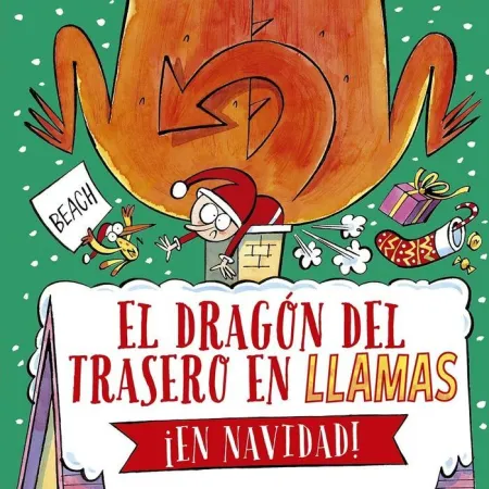 Dragón del Trasero en Llamas ¡En Navidad!, el