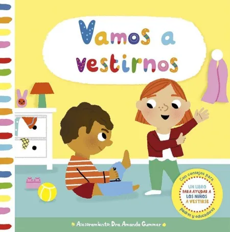 Vamos a Vestirnos. Libro con Pestañas