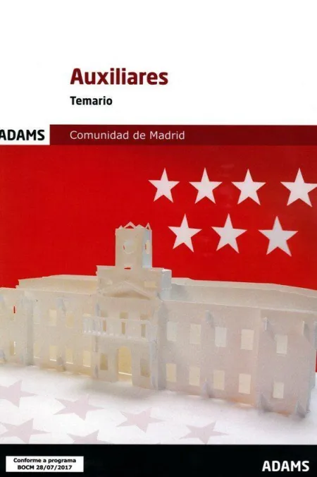 Temario Auxiliares Administrativos de la Comunidad de Madrid