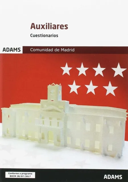 Cuestionarios Auxiliares Administrativos de la Comunidad de Madrid