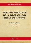 ASPECTOS APLICATIVOS DE LA RAZONABILIDAD EN EL DERECHO CIVIL