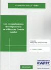 LOS RECONOCIMIENTOS DE COMPLACENCIA EN EL DERECHO COMÚN ESPAÑOL