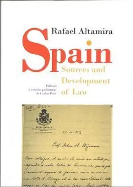 Spain. Sources And Development Of Law