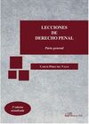 LECCIONES DE DERECHO PENAL. PARTE GENERAL