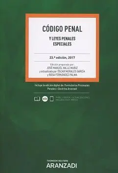 Código Penal y Leyes Penales Especiales (Dúo). 23ª Edic.