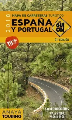 El Guión 1:340. 000 Mapa Carreteras España y Portugal (2018)