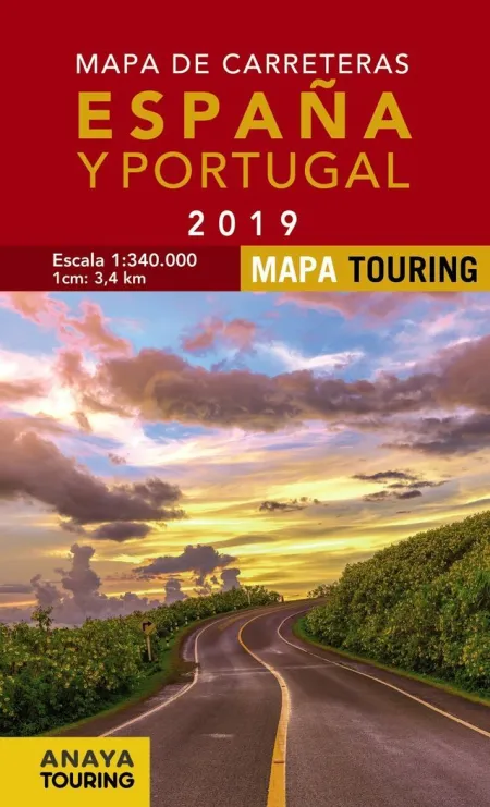 Mapa de Carreteras de España y Portugal 1:340. 000, 2019