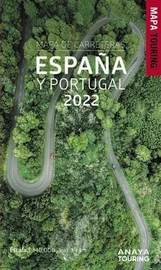 Mapa de Carreteras de España y Portugal 2022