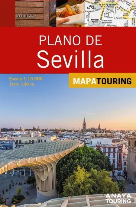 Mapa Carretera Plano de Sevilla (Desplegable)