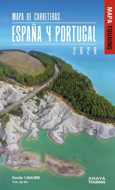 Mapa de Carreteras de España y Portugal 1:340. 000, 2026