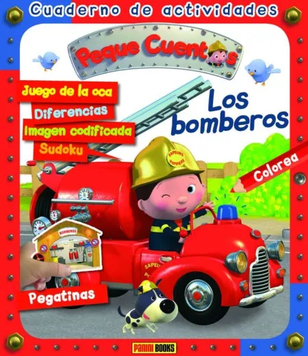 Bomberos, los - Cuaderno de Actividades Peque Cuentos