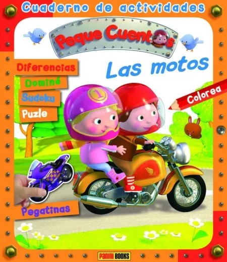 Motos, las - Cuaderno de Actividades Peque Cuentos