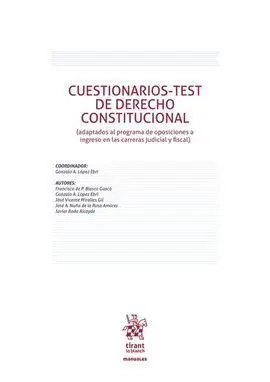 Cuestionarios - Test de Derecho Constitucional