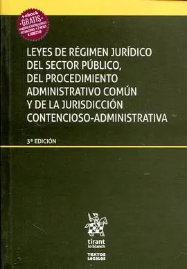 Leyes Regimen Juridico Sector Publico Procedimiento Administrativo Comun Jurisdicción