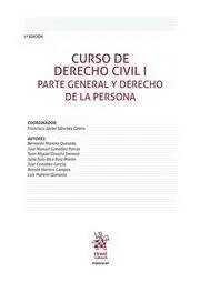 Curso de Derecho Civil I, Parte General y Dcho Persona