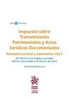IMPUESTO SOBRE TRANSMISIONES PATRIMONIALES Y ACTOS JURIDICOS DOCUMENTADOS