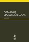 CODIGO DE LEGISLACIÓN LOCAL. 4ª ED. 2017