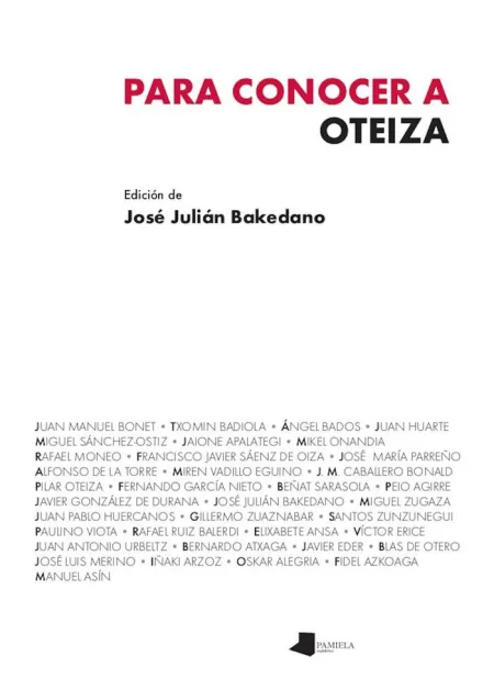 Para Conocer a Oteiza