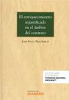 EL ENRIQUECIMIENTO INJUSTIFICADO EN EL ÁMBITO DEL CONTRATO (DÚO)