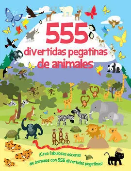 555 Divertidas Pegatinas de Animales