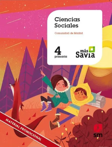 Ciencias Sociales. 4. Primaria. Mas Savia. Madrid