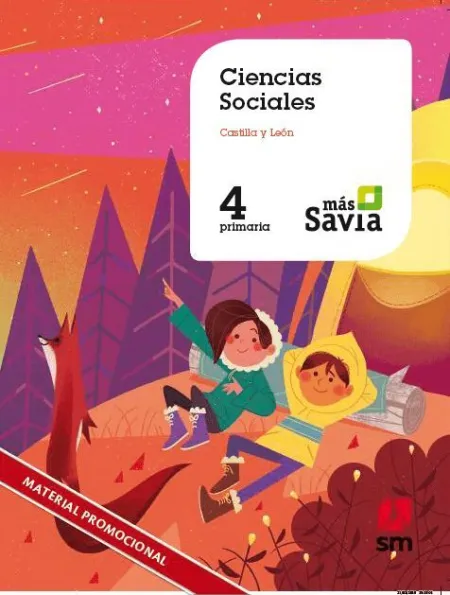 Ciencias Sociales. 4. Primaria. Mas Savia. Castilla y León