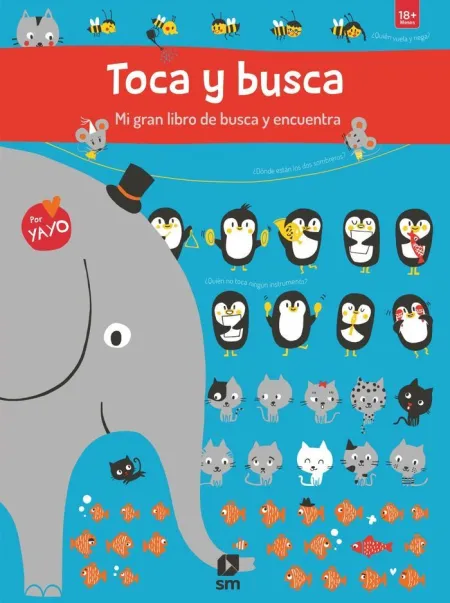 Toca y Busca mi Gran Libro de Busca y Encuentra